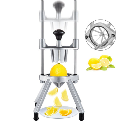 8-Section Stainless Steel Commercial Fruit Wedger and Lime Slicer