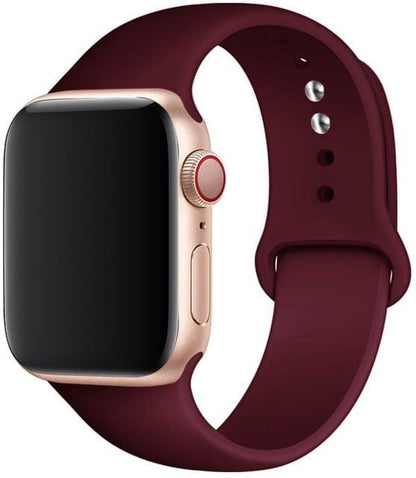 Silicone Strap Apple Watch Bands