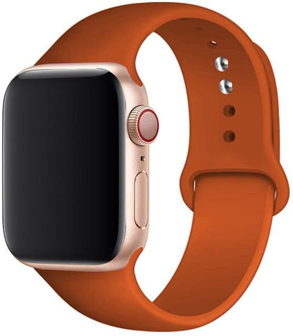 Silicone Strap Apple Watch Bands